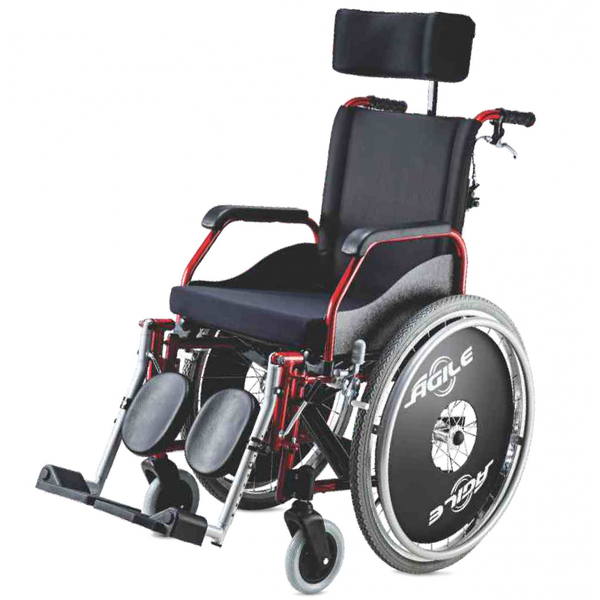 Cadeira de Rodas Reclinável Agile 125kg