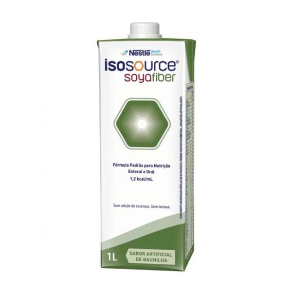 Isosource Fibra de Soja Baunilha - Tetra Square 1L